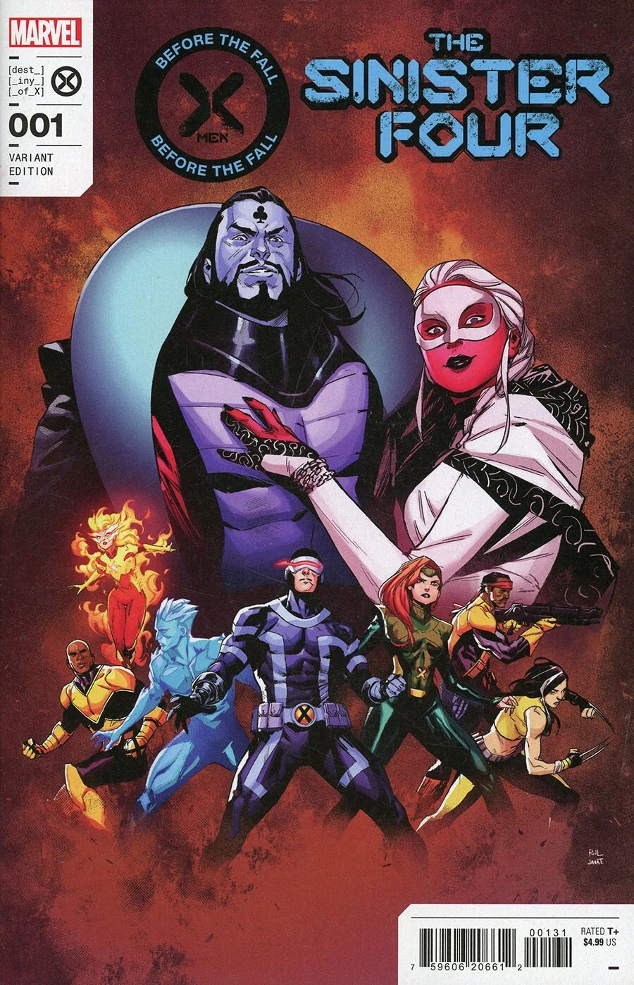X-Men Before The Fall Sinister Four #1C [Rafael de Latorre Variant] (September 2023)