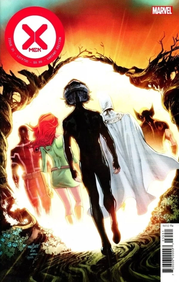 X-Men Vol V #35E [Dave Marquez Farewell Variant] (August 2024)