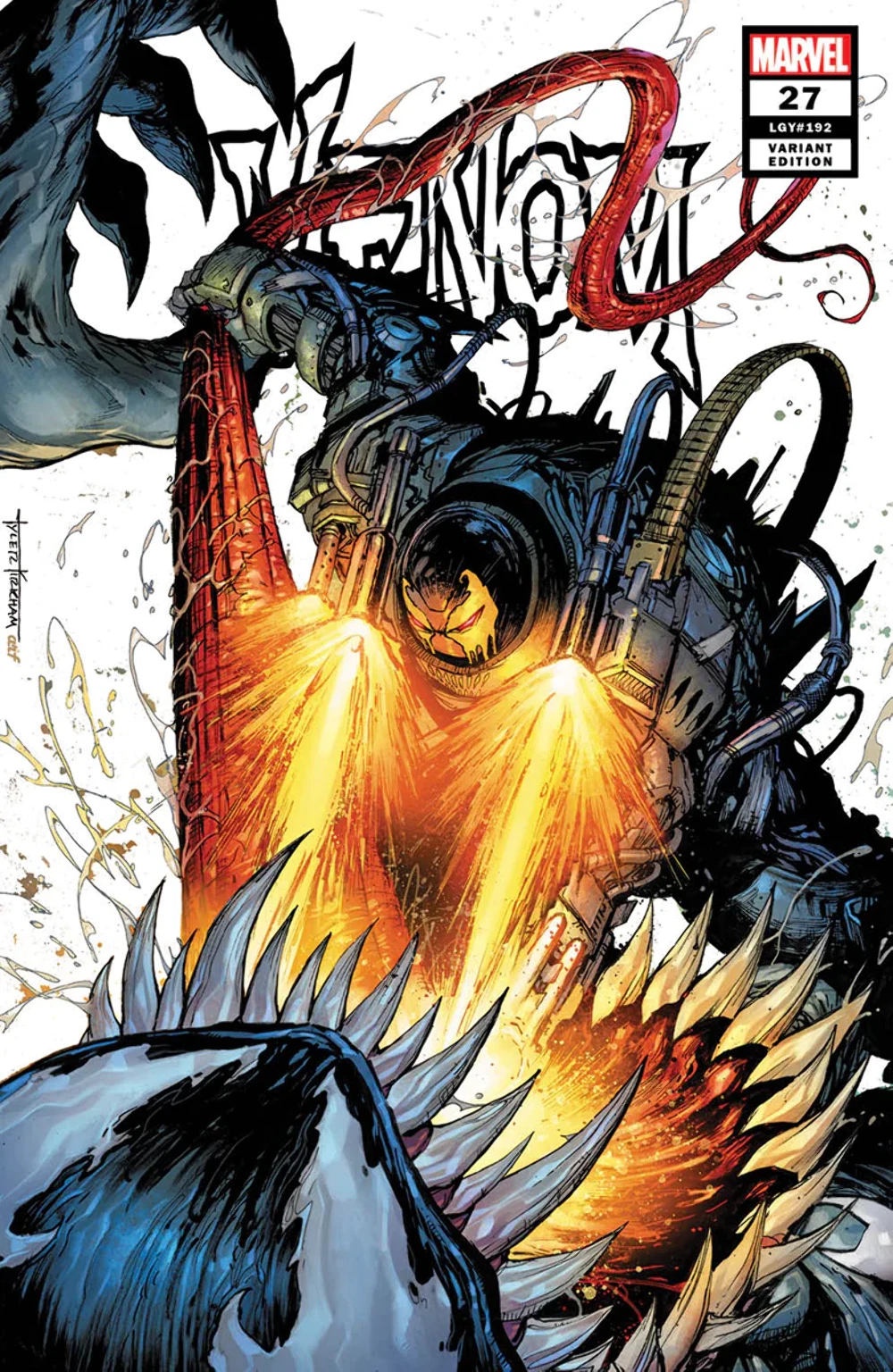 Venom Vol IV #27 Unknown Comics Exclusive Tyler Kirkham Secret Variant (October 2020)