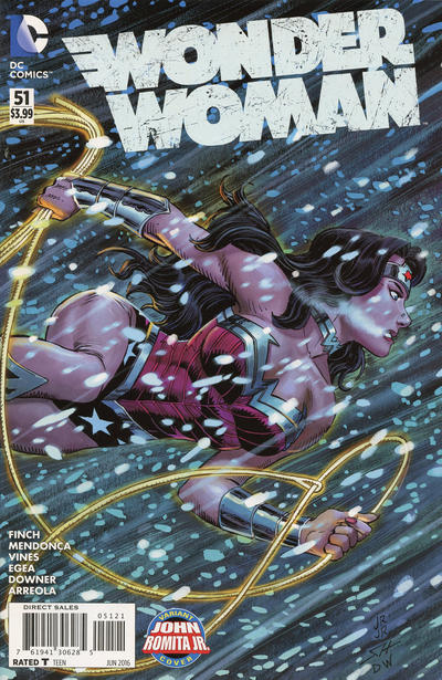 Wonder Woman Vol IV #51B [John Romita Jr. Variant] (June 2016)