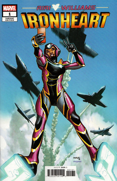 Ironheart #1C [Humberto Ramos Variant] (January 2019)