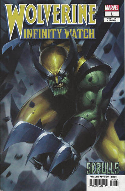 Wolverine: Infinity Watch #1D [Jee-Hyung Lee 'Skrulls' Variant] (April 2019)