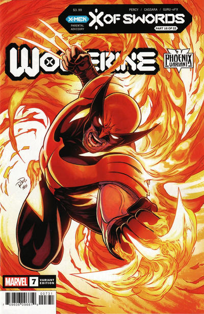 Wolverine Vol VII #7C [Russell Dauterman 'Wolverine Phoenix Variant'] (January 2021)