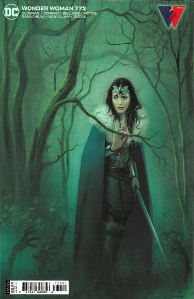 Wonder Woman Vol V #772B [Joshua Middleton Cardstock Variant] (July 2021)