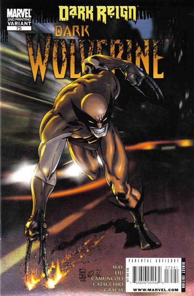 Dark Wolverine Vol III #75 Second Printing (August 2009)