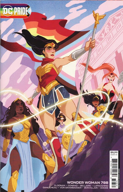 Wonder Woman Vol V #788C [Nicole Goux DC Pride Cardstock Variant] (August 2022)