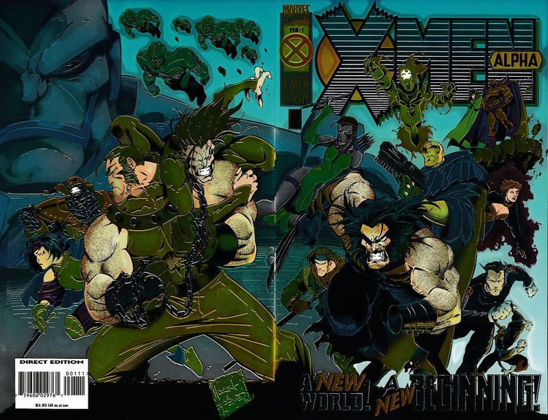 X-Men: Alpha #1 [Direct Edition] (February 1995)