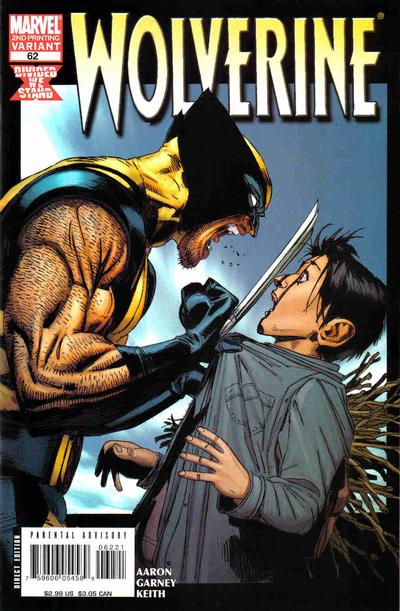 Wolverine Vol III #62 Second Printing (April 2008)