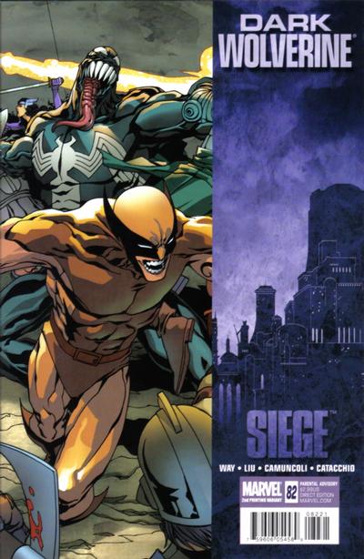 Dark Wolverine Vol III #82 Second Printing (March 2010)