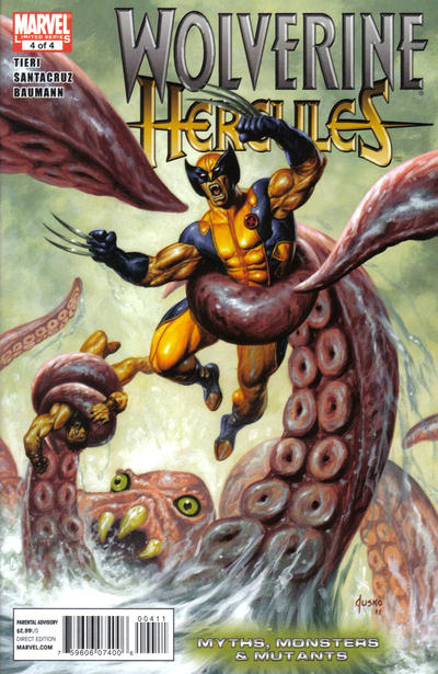 Wolverine / Hercules: Myths, Monsters & Mutants #4 (August 2011)