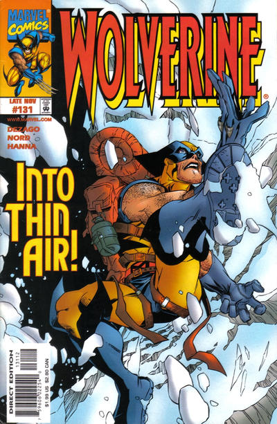Wolverine Vol II #131 [Corrected Printing] (November 1998)