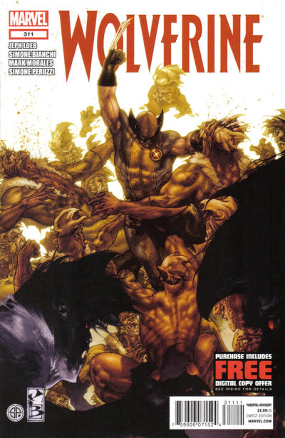 Wolverine Vol IV #311 (October 2012)
