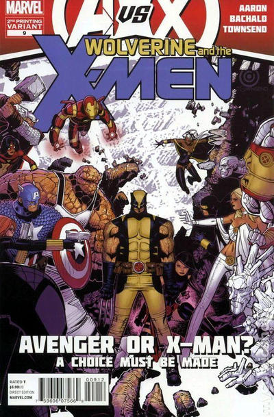 Wolverine & the X-Men #9 Second Printing (June 2012)