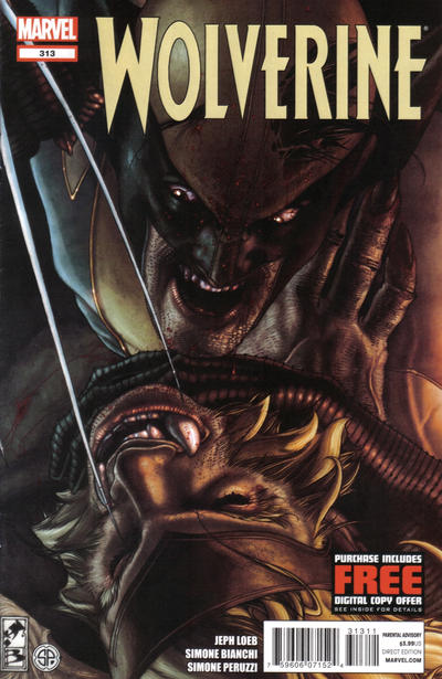 Wolverine Vol IV #313 (November 2012)