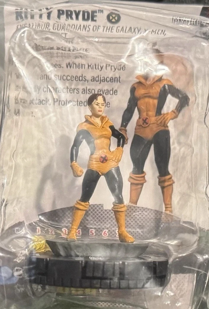 Kitty Pryde MVHR24-001 HeroClix Figure with Card Marvel OP Kit