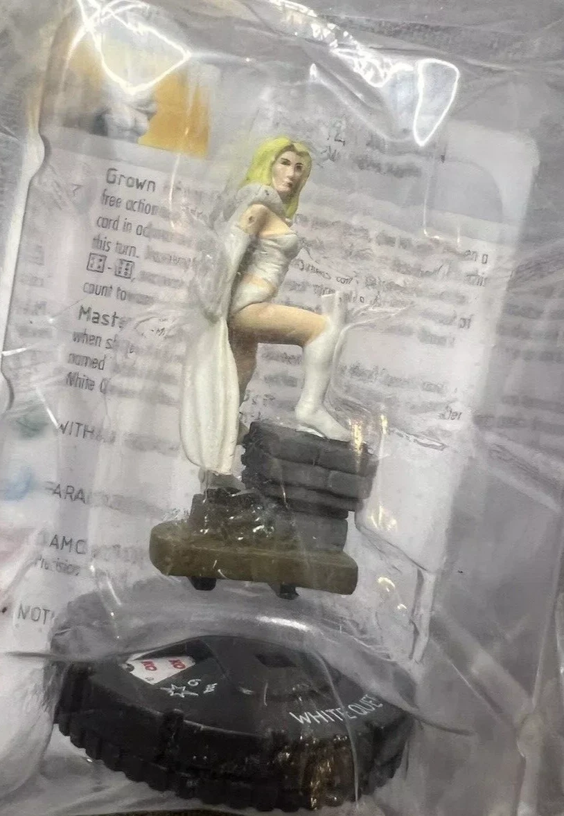 White Queen M15-005 HeroClix Figure with Card Marvel OP Kit