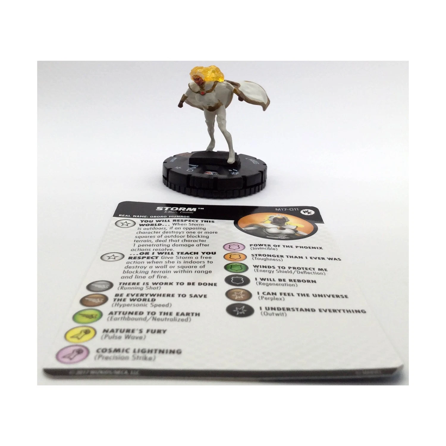 Storm M17-011 HeroClix Figure with Card Marvel OP Kit