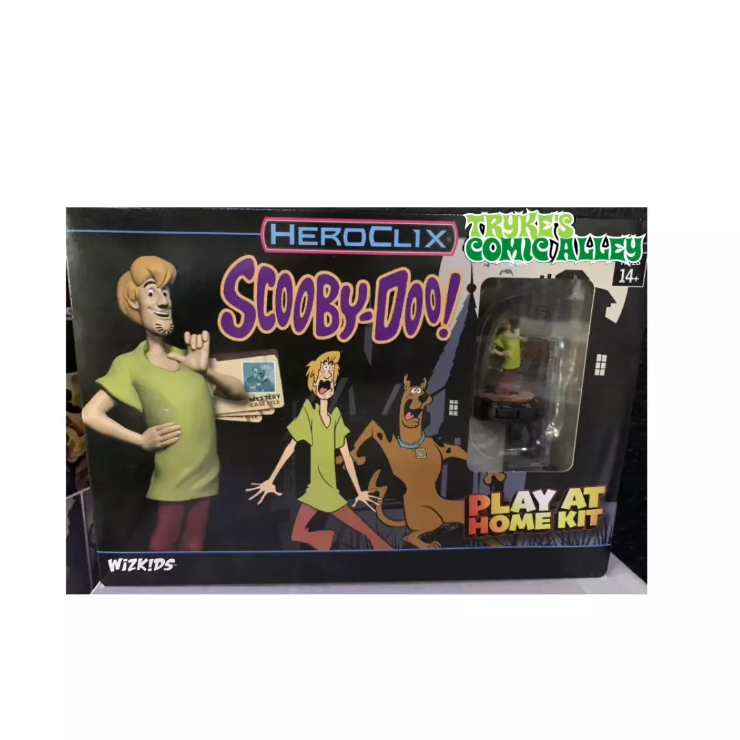DC HeroClix Scooby-Doo Batman Team-Up Play at Home Kit with Shaggy Figure and Card