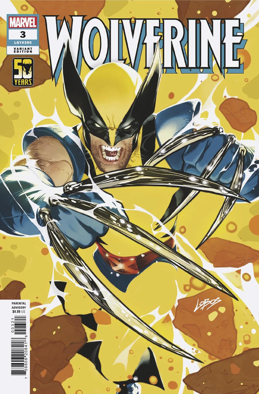 Wolverine Vol VIII #3B [Pablo Villalobos Variant] (January 2025)