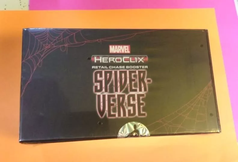 WizKids Marvel Heroclix Spider-Verse Retail Chase Booster Complete New in Box