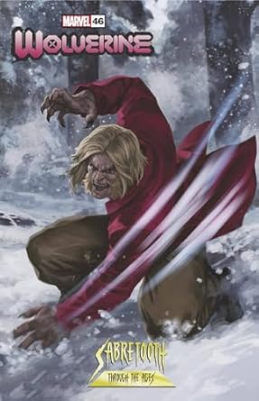 Wolverine Vol VII #46B [Skan 'Sabretooth Through the Ages' Variant] (May 2024)