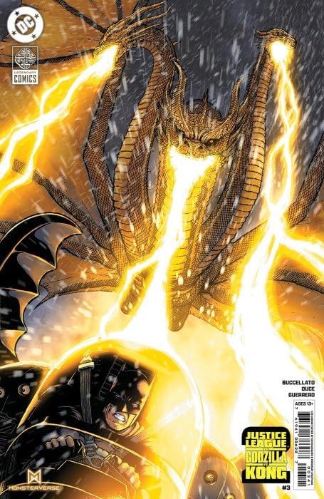 Justice League vs. Godzilla vs. Kong 2 #3D [Kevin Maguire Cardstock Variant] (October 2025)