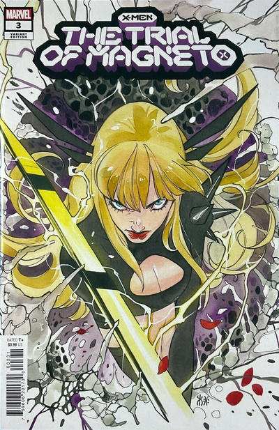 X-Men: The Trial of Magneto #3C [Peach Momoko Variant] (December 2021)