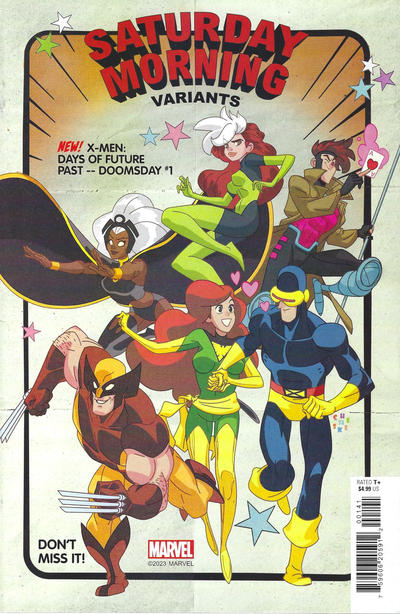 X-Men: Days of Future Past - Doomsday #1D [Sean Galloway 'Saturday Morning Variant'] (September 2023)