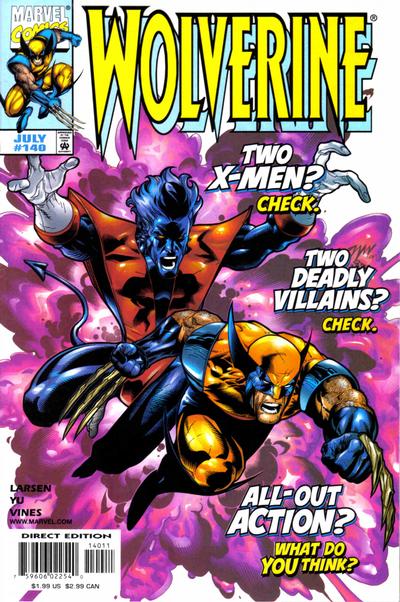 Wolverine Vol II #140 (July 1999)