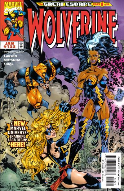 Wolverine Vol II #133B [Erik Larsen Variant] (January 1999)