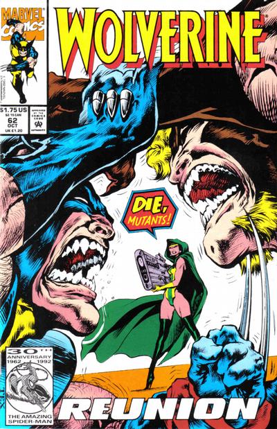 Wolverine Vol II #62 (October 1992)