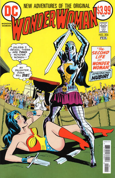 Wonder Woman #204 Facsimile Edition (January 2023)