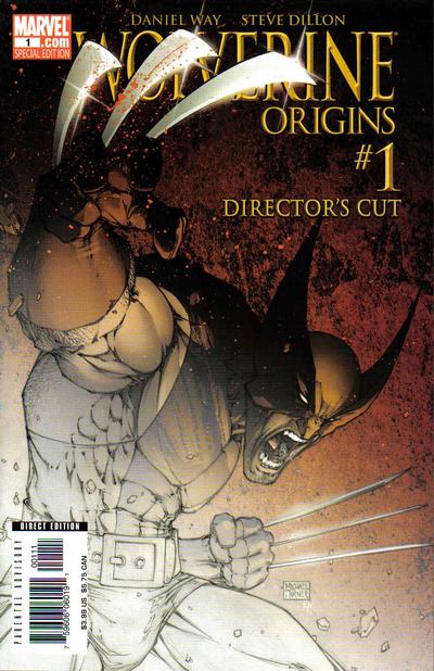 Wolverine: Origins #1 (Director's Cut) (October 2006)