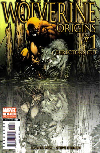 Wolverine: Origins #1B (Director's Cut) [Quesada Variant] (October 2006)