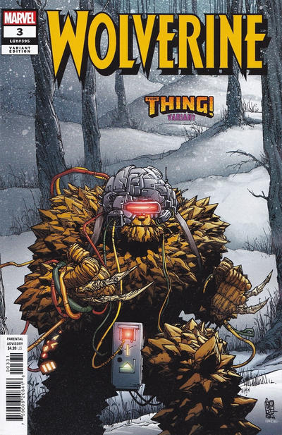 Wolverine Vol VIII #3C [Giuseppe Camuncoli 'The Thing!' Variant] (January 2025)