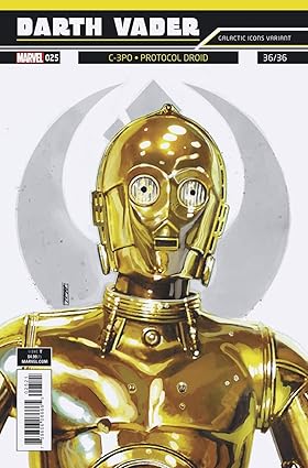 Darth Vader Vol II #25B [Rod Reis 'Galactic Icon' (C-3PO) Variant] (February 2019)