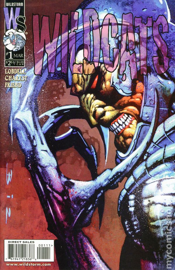 Wildcats Vol II #1C [Simon Bisley Variant] (March 1999)