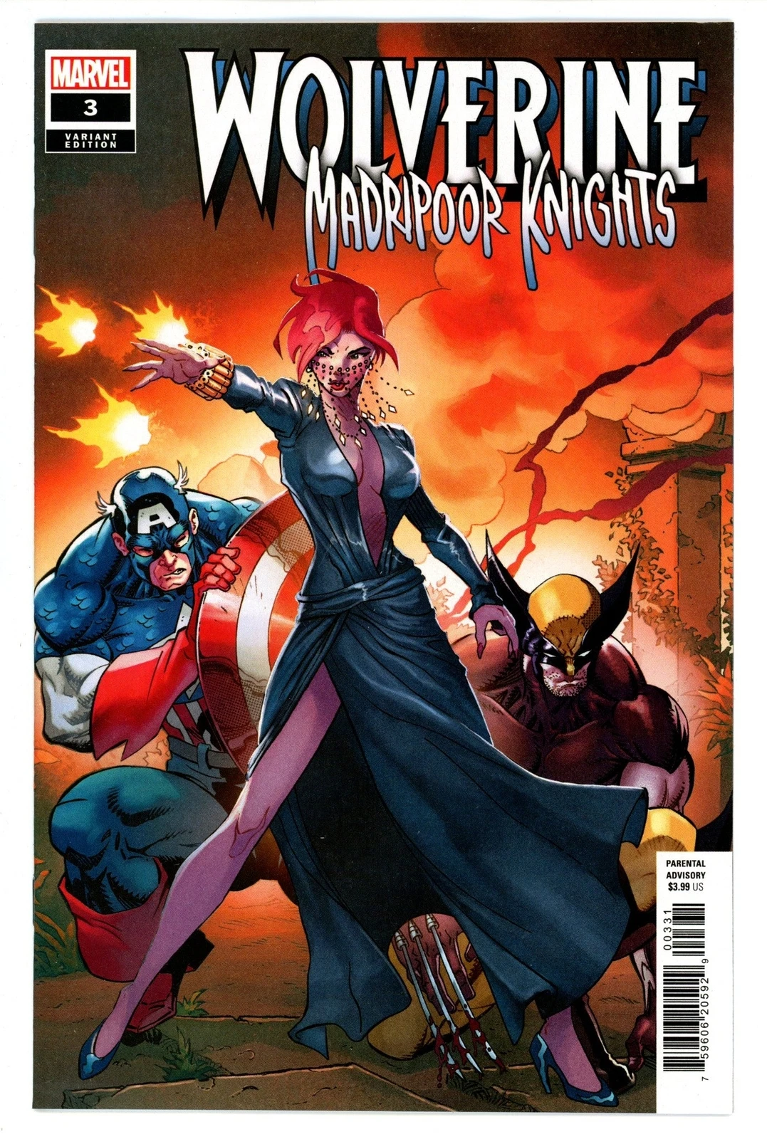Wolverine: Madripoor Knights #3C [Sam de la Rosa Variant] (June 2024)