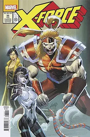 X-Force Vol VI #36B [Rob Liefeld 'Classic Homage Variant'] (March 2023)