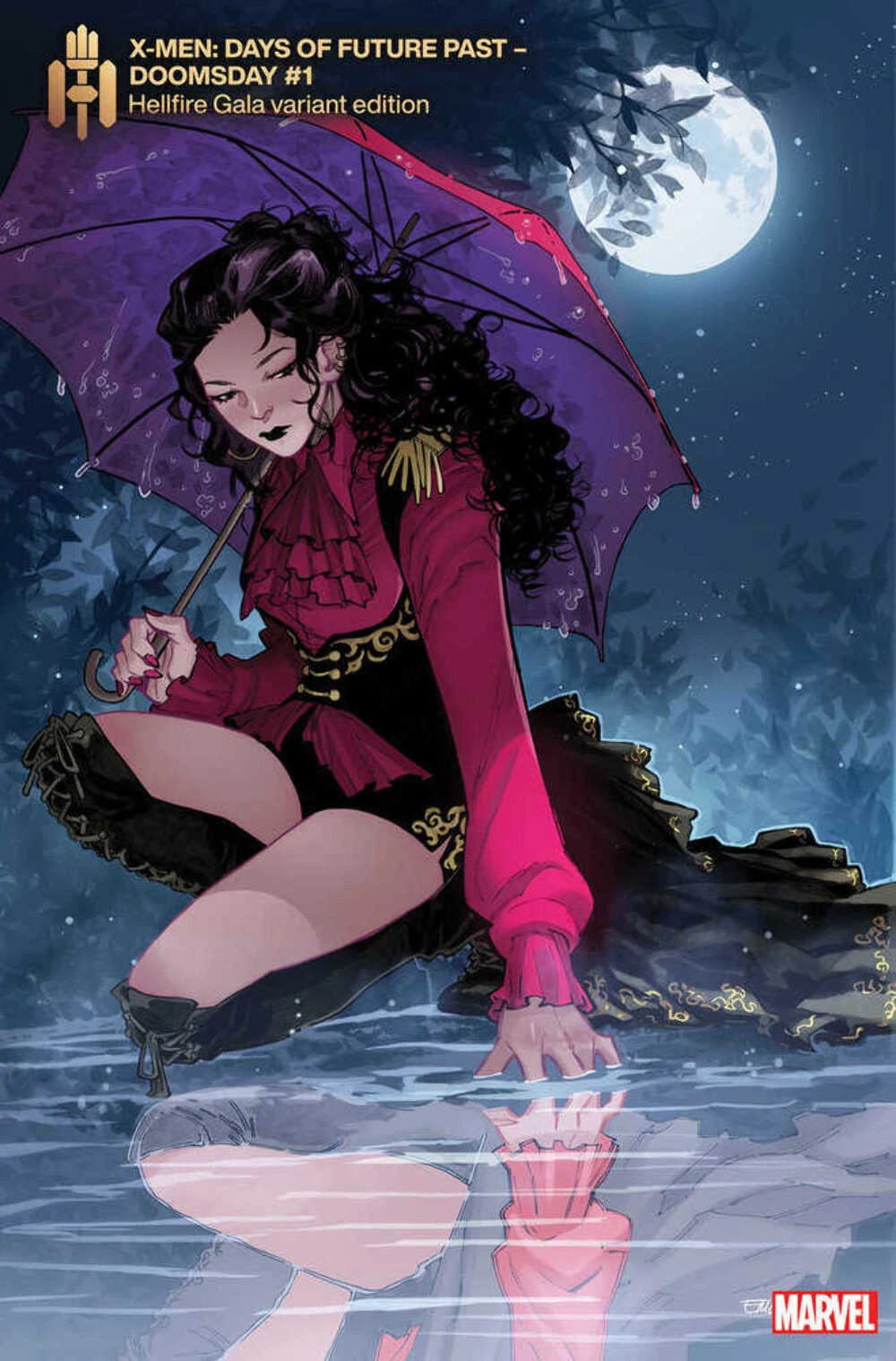 X-Men: Days of Future Past - Doomsday #1B [Erica D'Urso 'Hellfire Gala Variant'] (September 2023)