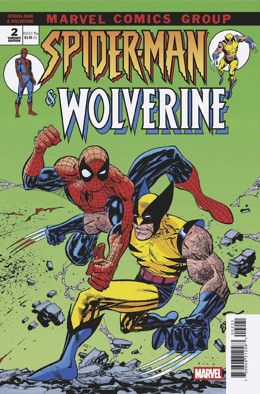 Spider-Man & Wolverine Vol II #2B [Erik Larsen Variant] (August 2025)