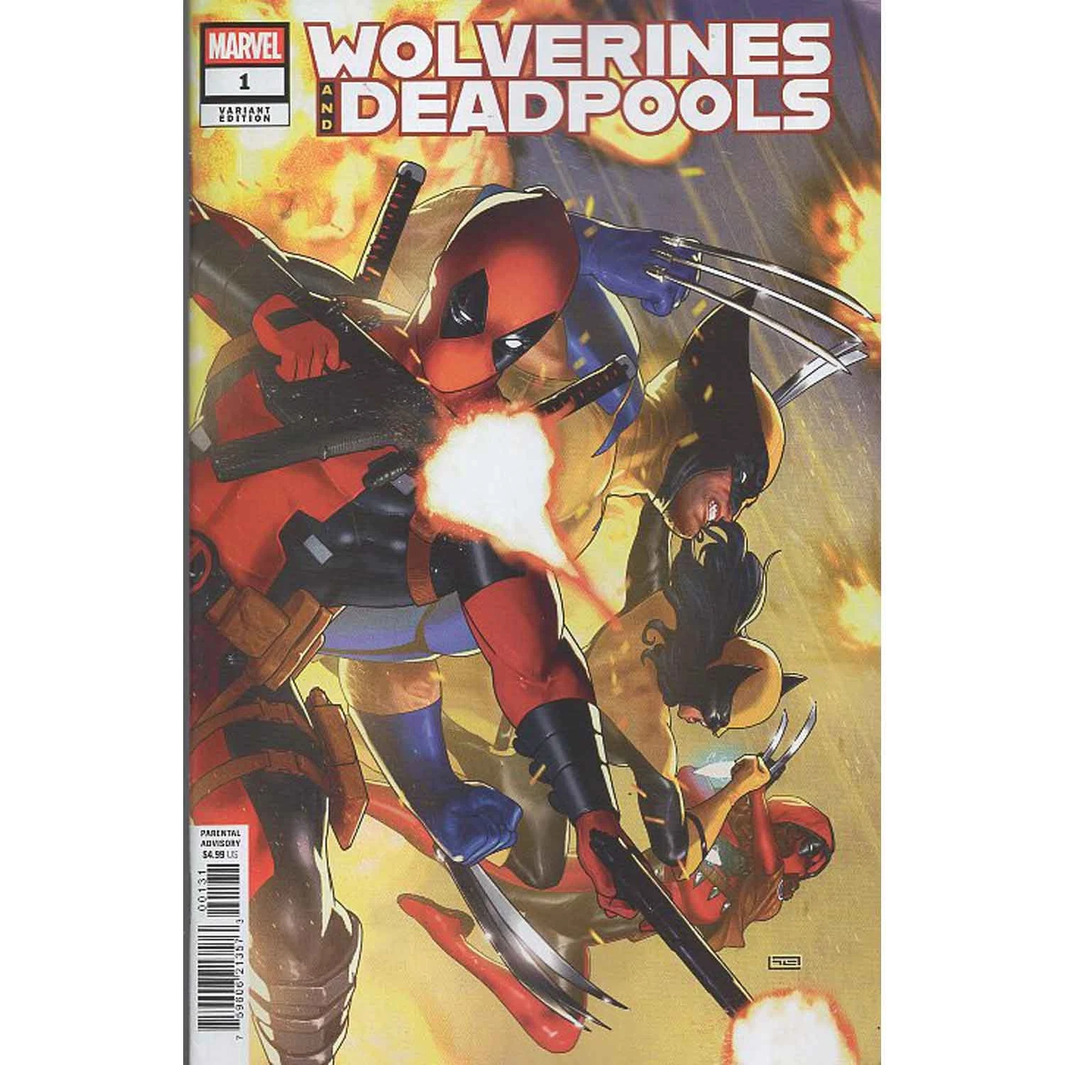 Wolverines & Deadpools #1C [Taurin Clarke Variant] (September 2025)