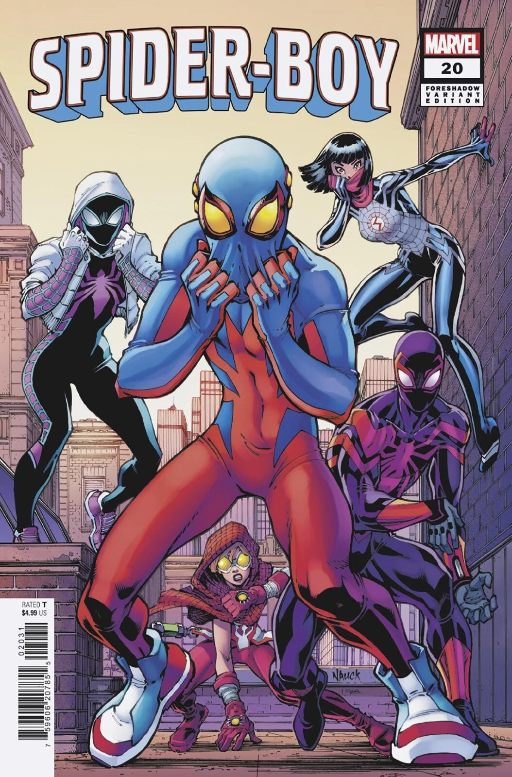 Spider-Boy Vol II #20C [Todd Nauck Foreshadow Variant] (August 2025)