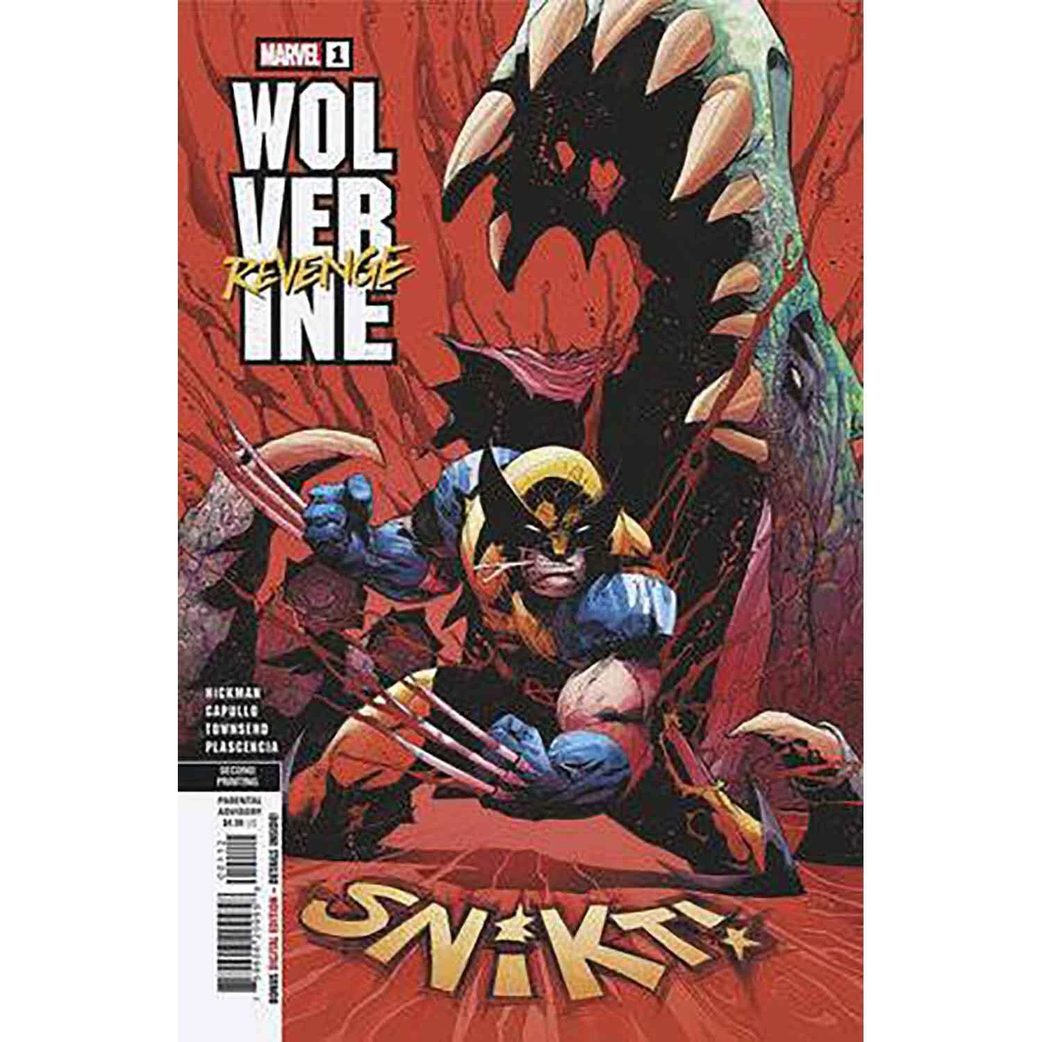 Wolverine: Revenge #1 Second Printing (October 2024)