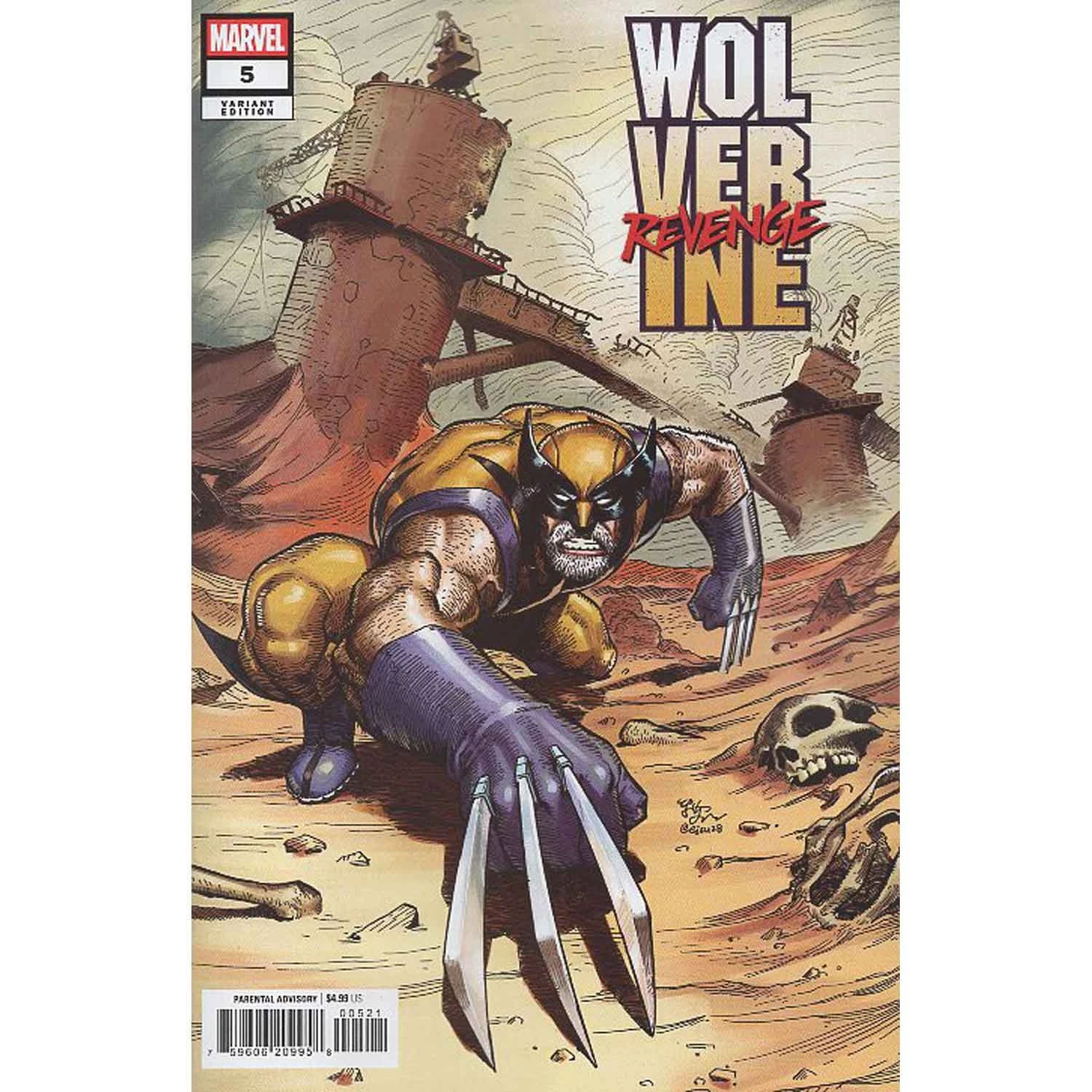 Wolverine: Revenge #5B [E. J. Su Variant] (May 2025)