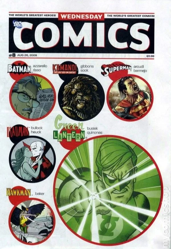 Wednesday Comics #8 (August 26, 2009)