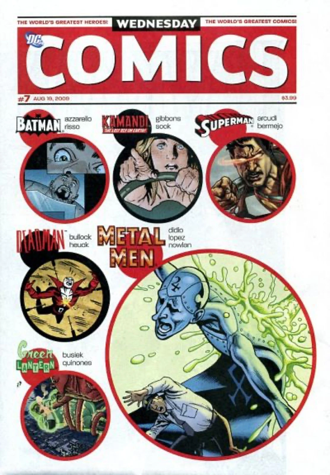 Wednesday Comics #7 (August 19, 2009)