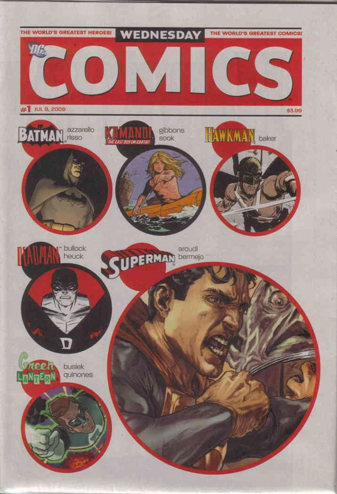 Wednesday Comics #1 (July 8, 2009)
