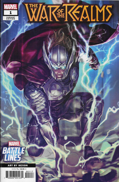 War of the Realms #1S [Nexon 'Marvel Battle Lines' Variant] (June 2019)