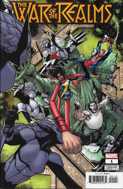 War of the Realms #1T [Humberto Ramos International Connecting Variant] (June 2019)